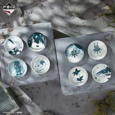 NieR ICHIBAN KUJI - NieR:Automata Ver1.1a - F PRIZE - Picture Plate Complete Set 8 Types