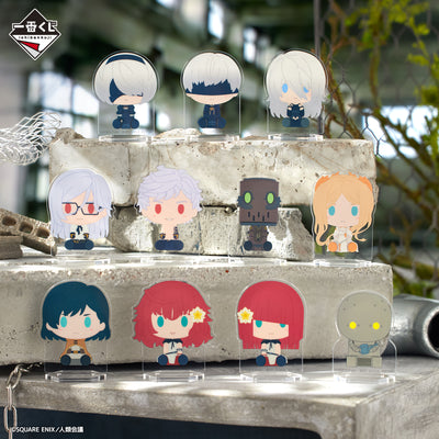 NieR ICHIBAN KUJI - NieR:Automata Ver1.1a - G PRIZE - Choconoko Acrylic Stand Complete Set 14 Pcs