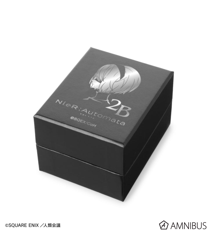 Nier Automata Silicone Band Watch - 2B Ar Unity Image Motif [Pre-Order Apr 2027]