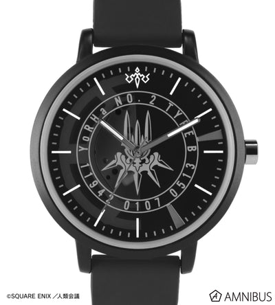 Nier Automata Silicone Band Watch - 2B Ar Unity Image Motif [Pre-Order Apr 2027]