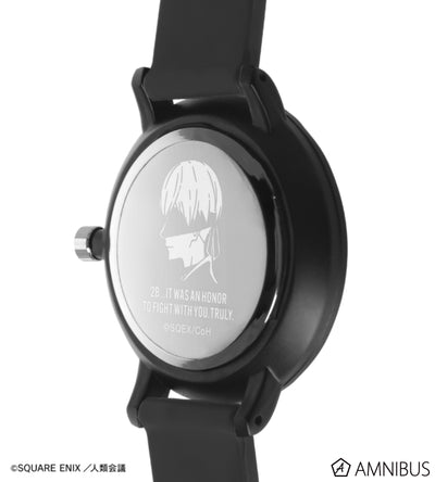 Nier Automata Silicone Band Watch - 9S Ar Unity Image Motif [Pre-Order Apr 2027]