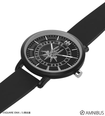 Nier Automata Silicone Band Watch - 9S Ar Unity Image Motif [Pre-Order Apr 2027]