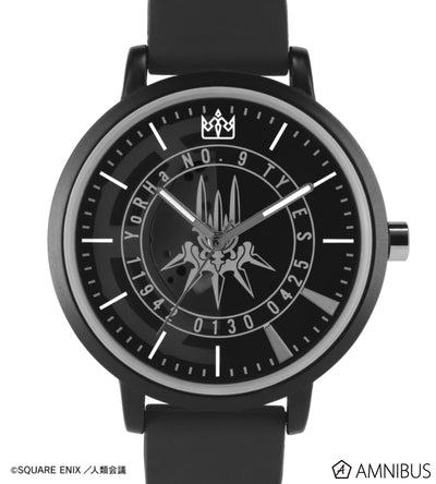 Nier Automata Silicone Band Watch - 9S Ar Unity Image Motif [Pre-Order Apr 2027]