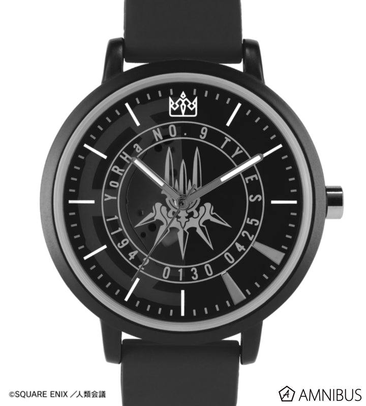Nier Automata Silicone Band Watch - 9S Ar Unity Image Motif [Pre-Order Apr 2027]