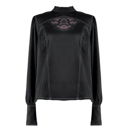 Nier Automata X Mayla - Cruel Black Iconique Blouse [Pre-Order Feb 2027]
