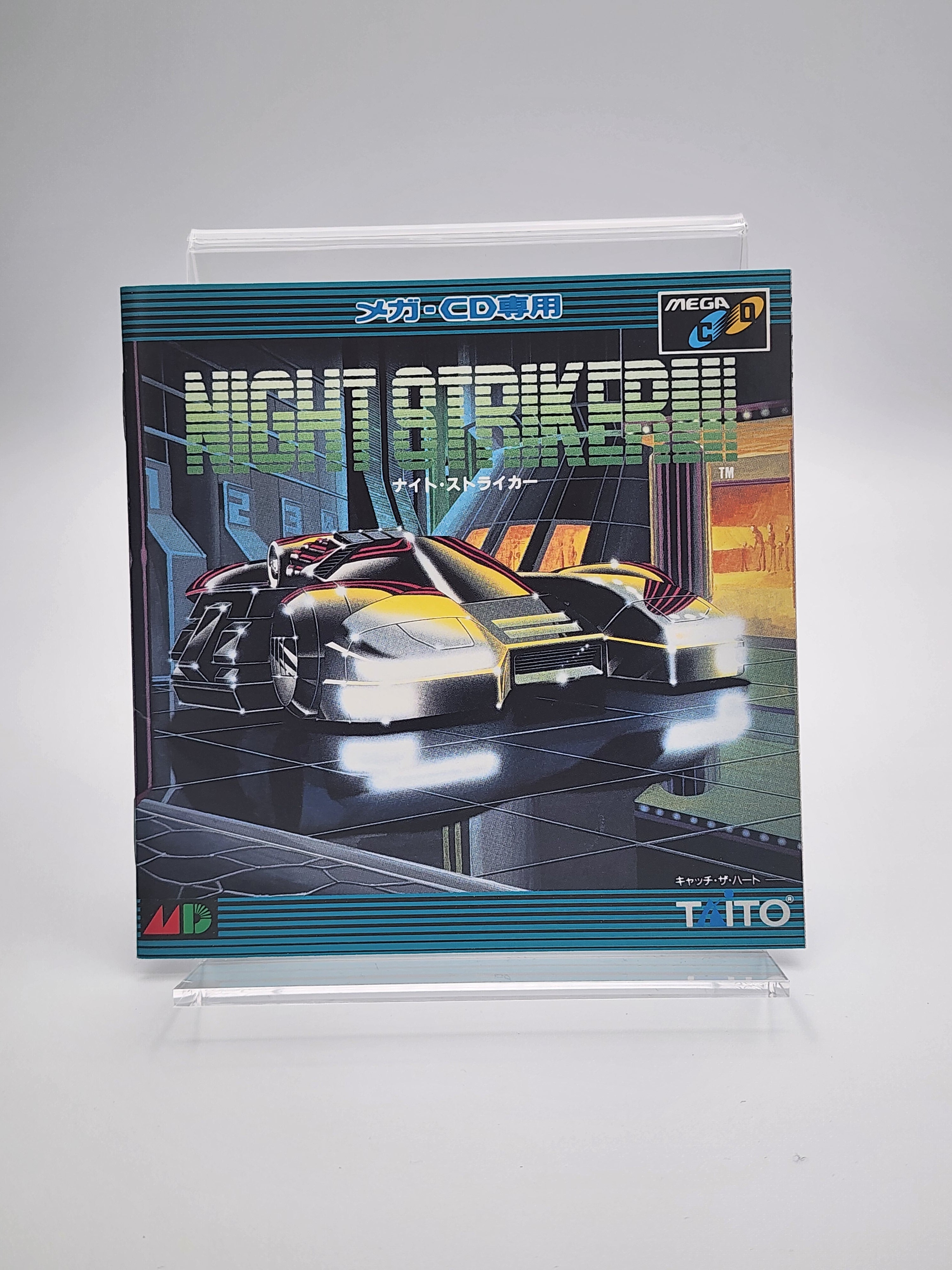 USED JAPAN] Night Striker Mega CD [NS2] – JumpIchiban