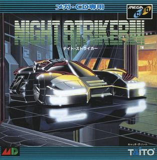 [USED JAPAN] Night Striker Mega CD [NS1]