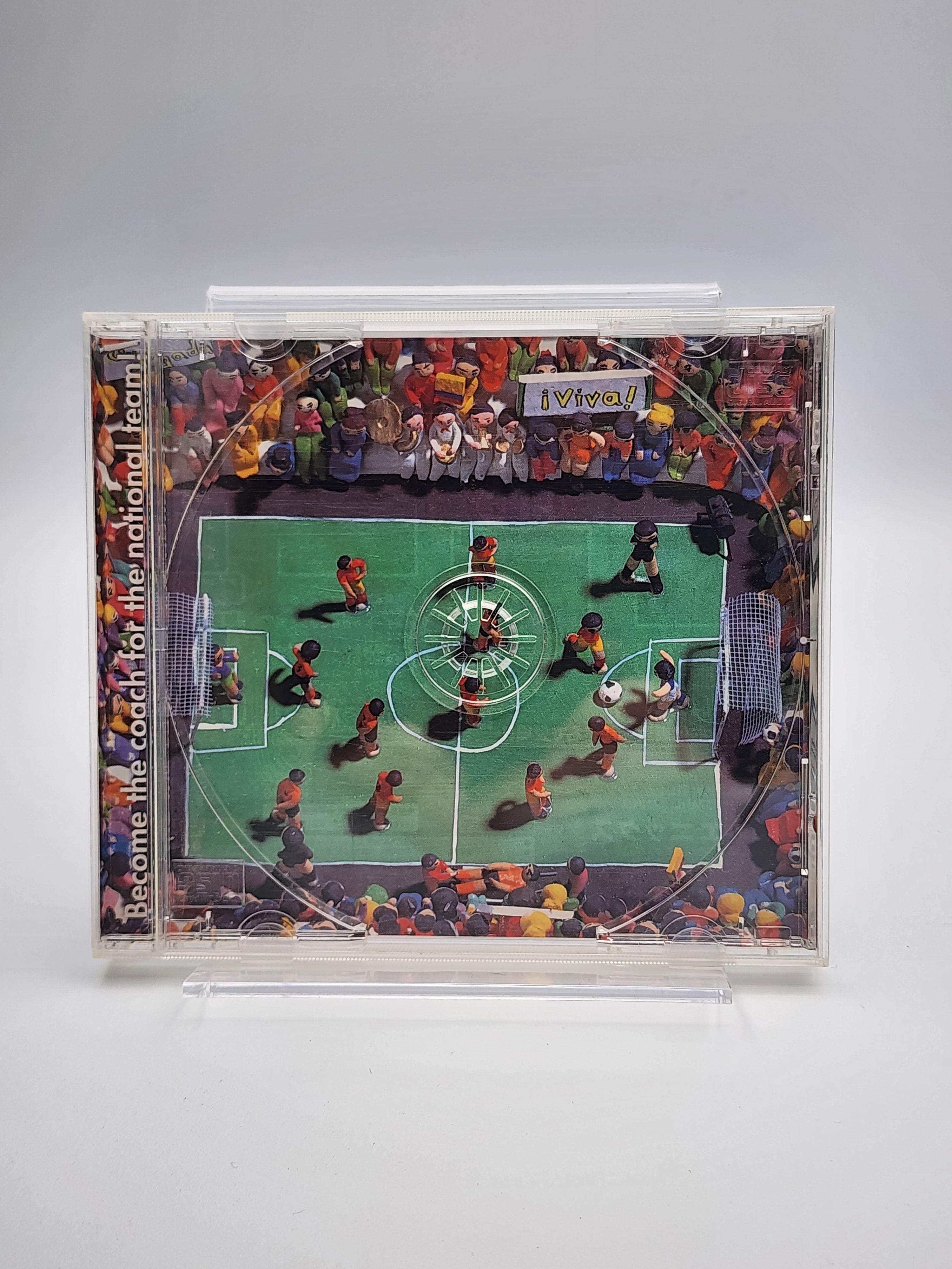 [USED JAPAN] Nihon Daihyou Team no Kantoku ni Narou! Sekaihatsu Soccer RPG Saturn