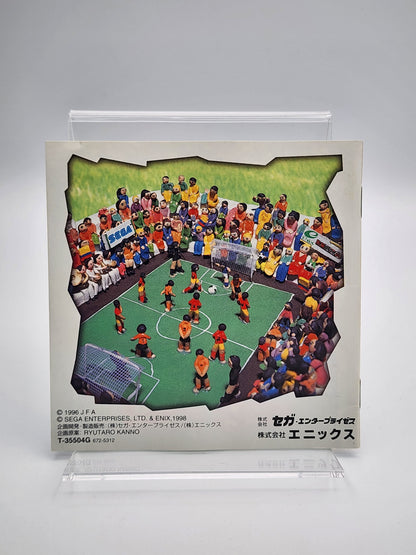 [USED JAPAN] Nihon Daihyou Team no Kantoku ni Narou! Sekaihatsu Soccer RPG Saturn