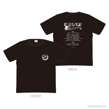 Nijisanji EN Anniversary Project BY THE BEAT - Nijisanji T-Shirt [Pre-Order Jul 2026]