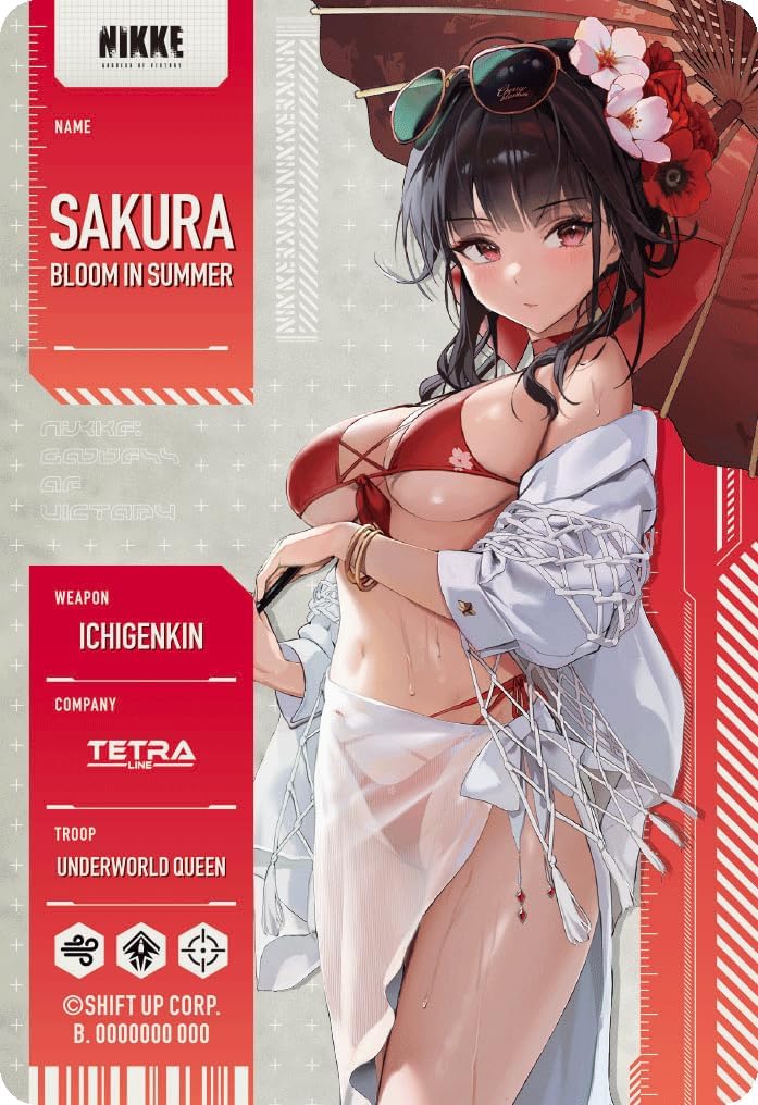 Nikke Goddess of Victory Metallic Pass Collection Ver.3 Cardass - Box 20 Booster Pack