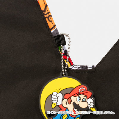 Nintendo Tokyo Reversible Azuma Bag Mario Hanafuda Cards - Black