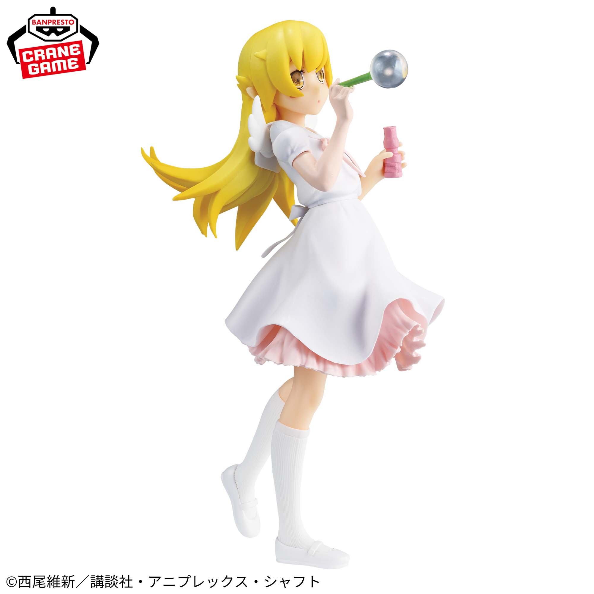Nisio Isin Anime Project Monogatari Series EXQ Figure - Shinobu Oshino Celestial Feather Ver. [Pre-order Dec 2025]