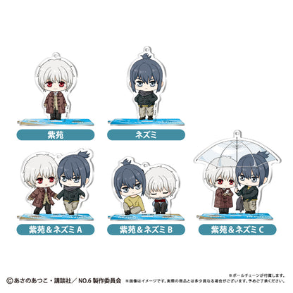No. 6 Mini Character Acrylic Stand - Complete Set Of 5 Types [Pre-Order Nov 2026]