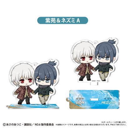 No. 6 Mini Character Acrylic Stand - Complete Set Of 5 Types [Pre-Order Nov 2026]