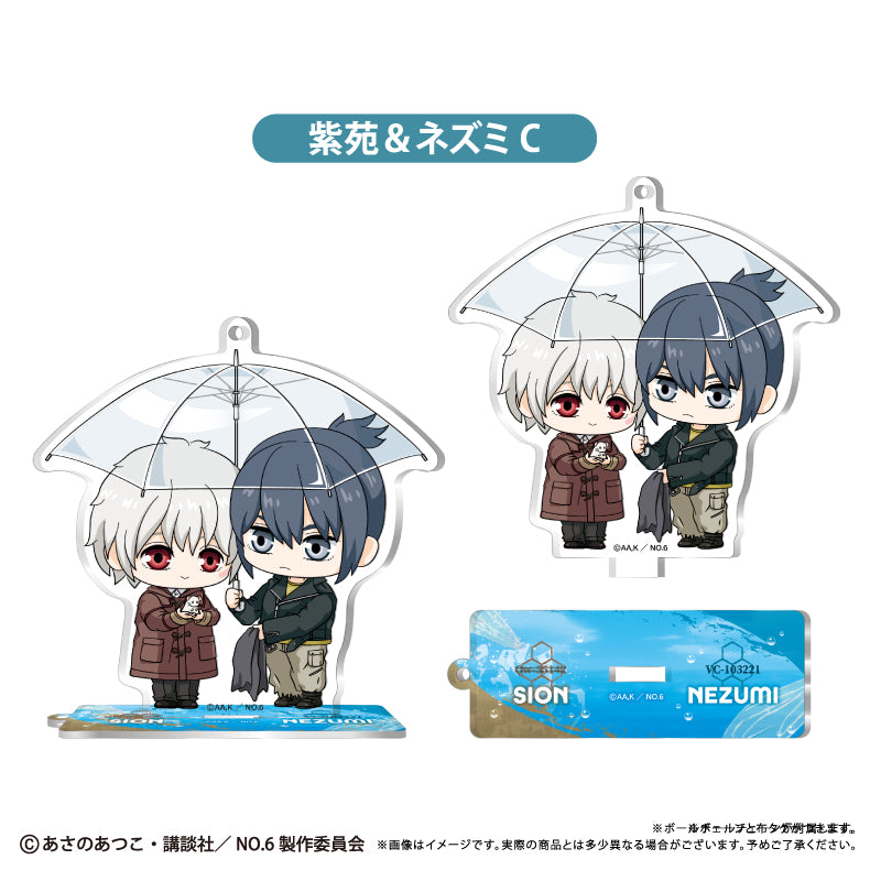 No. 6 Mini Character Acrylic Stand - Complete Set Of 5 Types [Pre-Order Nov 2026]