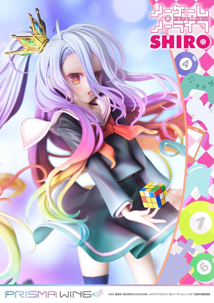 No Game No Life Prisma Wing Figure - Shiro
