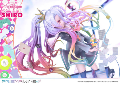 No Game No Life Prisma Wing Figure - Shiro