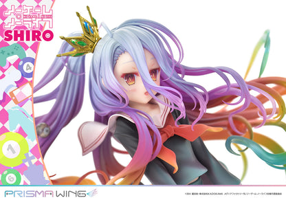 No Game No Life Prisma Wing Figure - Shiro