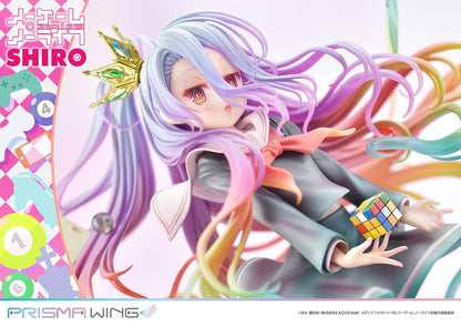 No Game No Life Prisma Wing Figure - Shiro