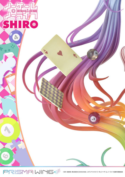 No Game No Life Prisma Wing Figure - Shiro