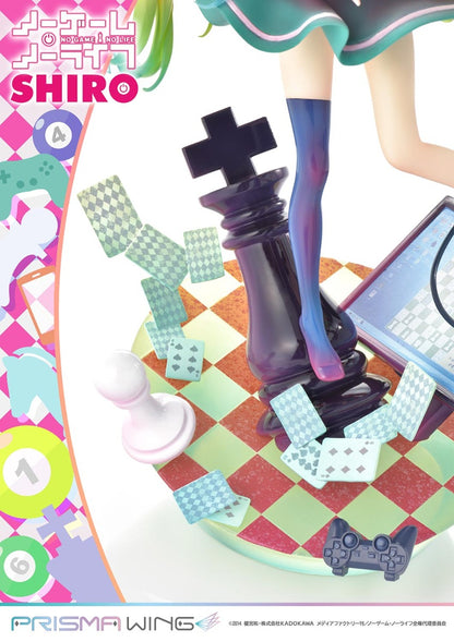 No Game No Life Prisma Wing Figure - Shiro
