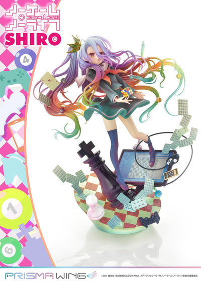 No Game No Life Prisma Wing Figure - Shiro