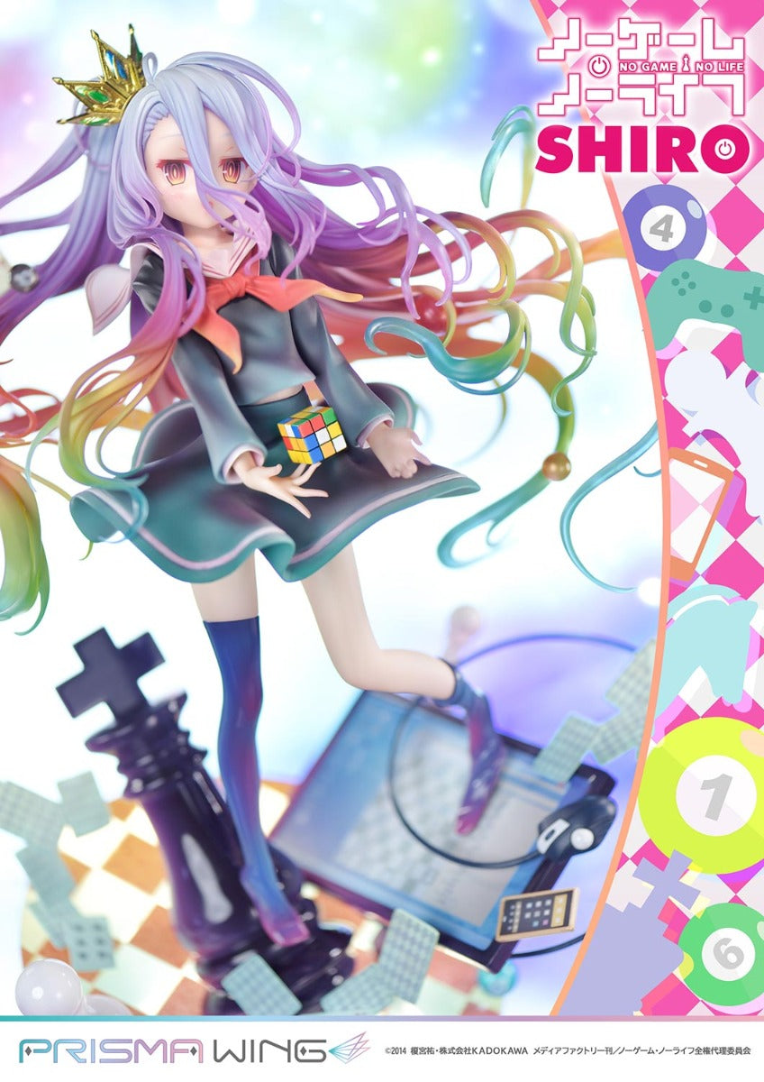 No Game No Life Prisma Wing Figure - Shiro – JumpIchiban