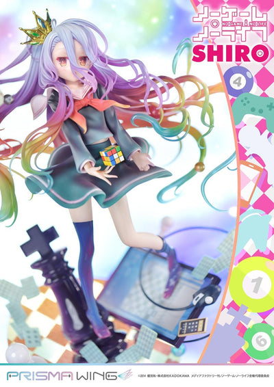 No Game No Life Prisma Wing Figure - Shiro