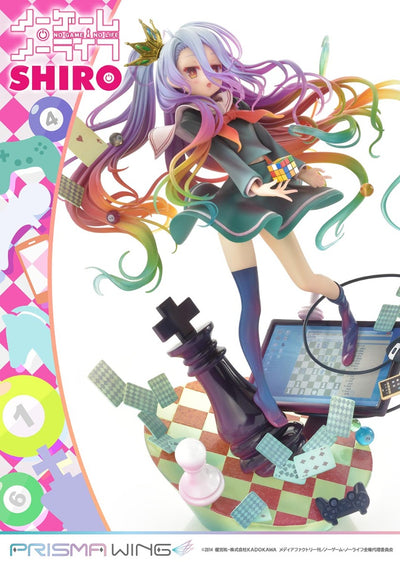 No Game No Life Prisma Wing Figure - Shiro