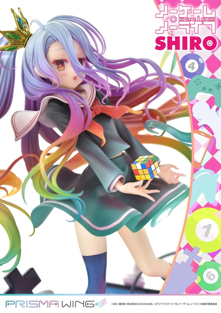 No Game No Life Prisma Wing Figure - Shiro