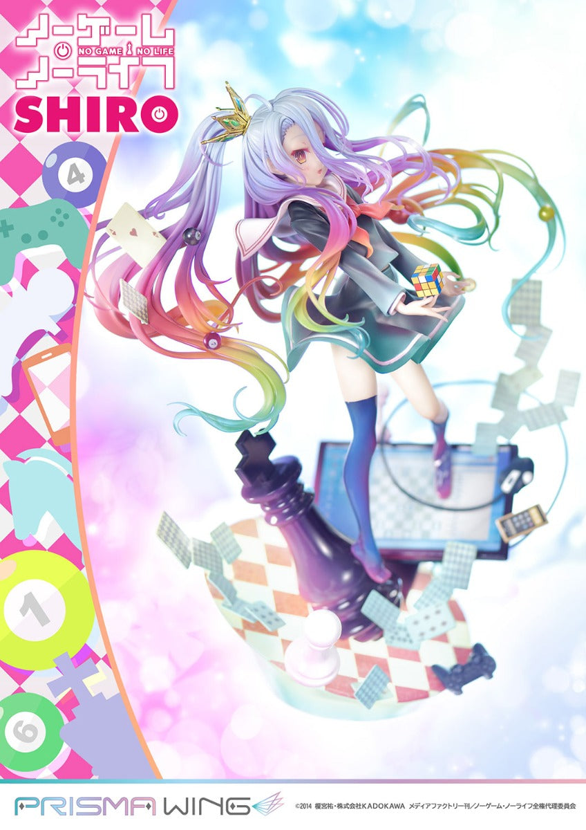 No Game No Life Prisma Wing Figure - Shiro – JumpIchiban