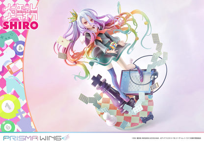 No Game No Life Prisma Wing Figure - Shiro
