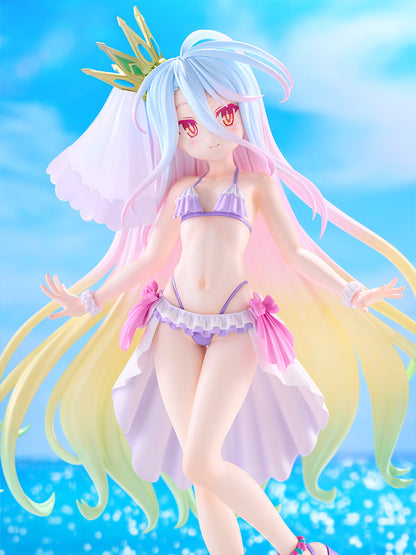 No Game No Life TENITOL TALL - Shiro Sailor The White Swimsuit Dress Ver. [Pre-Order Jun 2027]