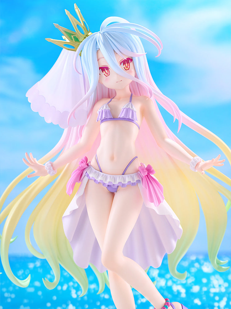 No Game No Life TENITOL TALL - Shiro Sailor The White Swimsuit Dress Ver. [Pre-Order Jun 2027]