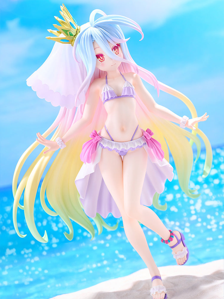No Game No Life TENITOL TALL - Shiro Sailor The White Swimsuit Dress Ver. [Pre-Order Jun 2027]