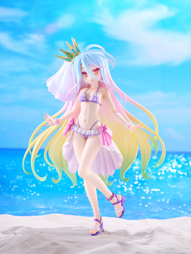 No Game No Life TENITOL TALL - Shiro Sailor The White Swimsuit Dress Ver. [Pre-Order Jun 2027]
