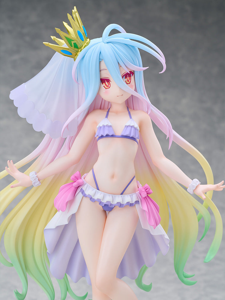 No Game No Life TENITOL TALL - Shiro Sailor The White Swimsuit Dress Ver. [Pre-Order Jun 2027]