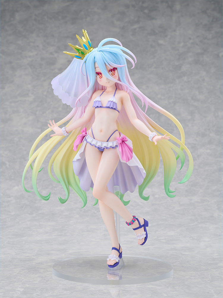 No Game No Life TENITOL TALL - Shiro Sailor The White Swimsuit Dress Ver. [Pre-Order Jun 2027]
