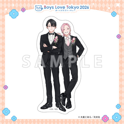 Nomi Senpai no Benmei - Boys Love Tokyo 2026 Die-Cut Stickers [Pre-Order Late June 2026]