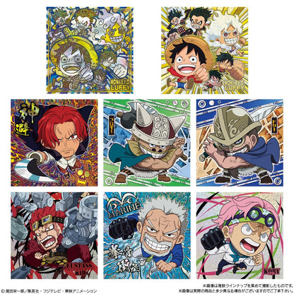 ONE PIECE - NIFORMATION GREAT PIRATE SEAL WAFER LOG.10 - CANDY TOYS, SNACKS (BOX OF 20 PCS)