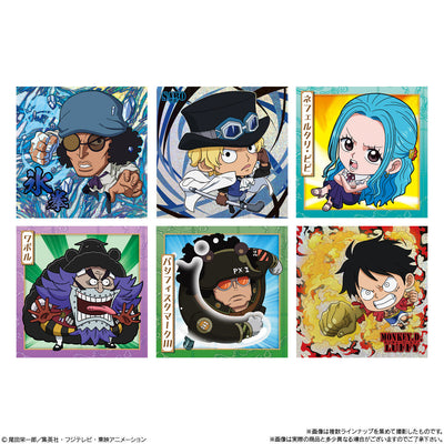 One Piece - Niformation Great Pirate Seal Wafer LOG.10 - Candy Toys, Snacks (BOX OF 20 PCS)