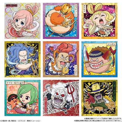 One Piece - Niformation Great Pirate Seal Wafer LOG.10 - Candy Toys, Snacks (BOX OF 20 PCS)