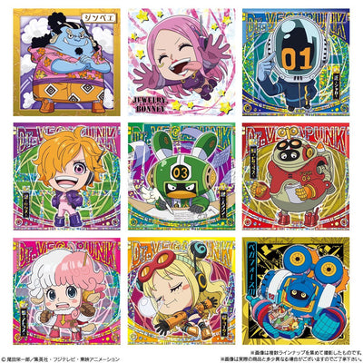 One Piece - Niformation Great Pirate Seal Wafer LOG.8 - Candy Toys, Snacks (BOX OF 20 PCS)