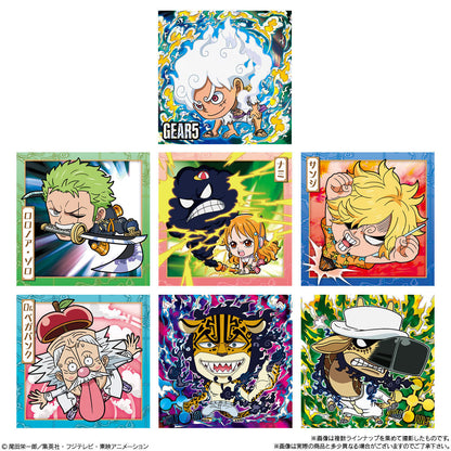 ONE PIECE - NIFORMATION GREAT PIRATE SEAL WAFER LOG.9 - CANDY TOYS, SNACKS (BOX OF 20 PCS)