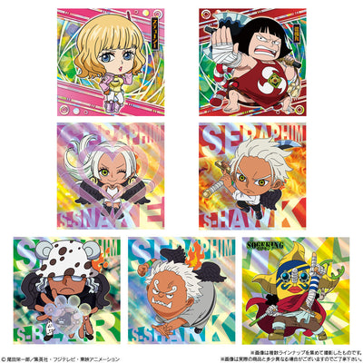 One Piece - Niformation Great Pirate Seal Wafer LOG.9 - Candy Toys, Snacks (BOX OF 20 PCS)
