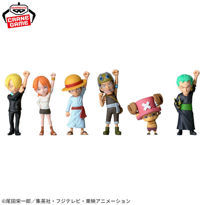 ONE PIECE - WORLD COLLECTIBLE FIGURE - "The Sign of Friendship" Complete Set 6 Pcs