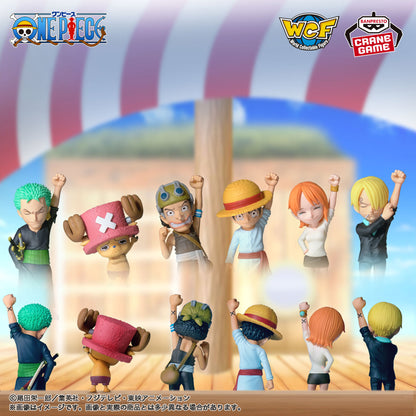 ONE PIECE - WORLD COLLECTIBLE FIGURE - "The Sign of Friendship" Complete Set 6 Pcs