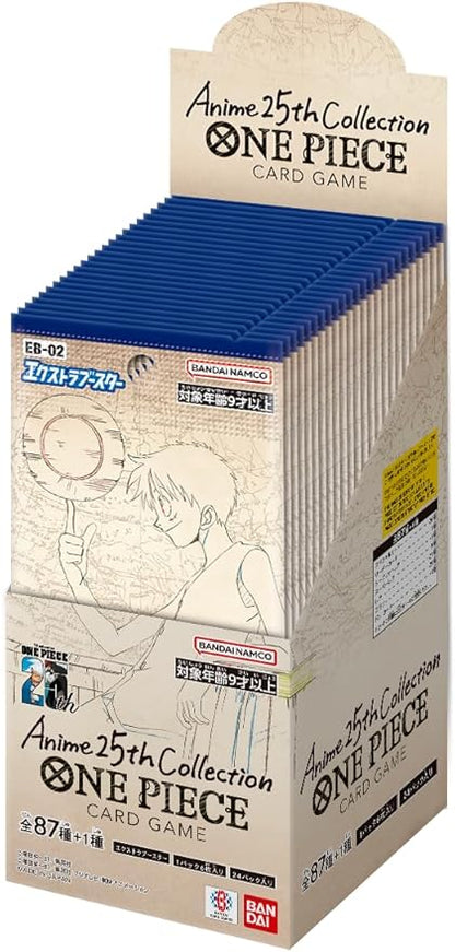 one piece 25th anniversary booster box chase cards ONE PIECE CARD GAME