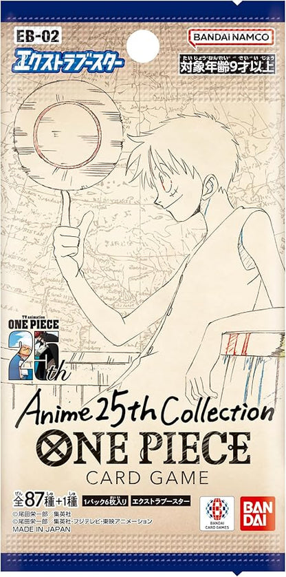one piece 25th anniversary booster box chase cards ONE PIECE CARD GAME